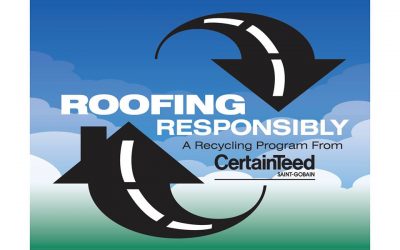 CertainTeed Roofing Responsibly Recycling Program Test