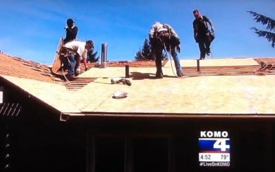 Cornerstone Roofing is on KOMO 4 NEWS tonight as a “Top Rating for Quality” Roofer