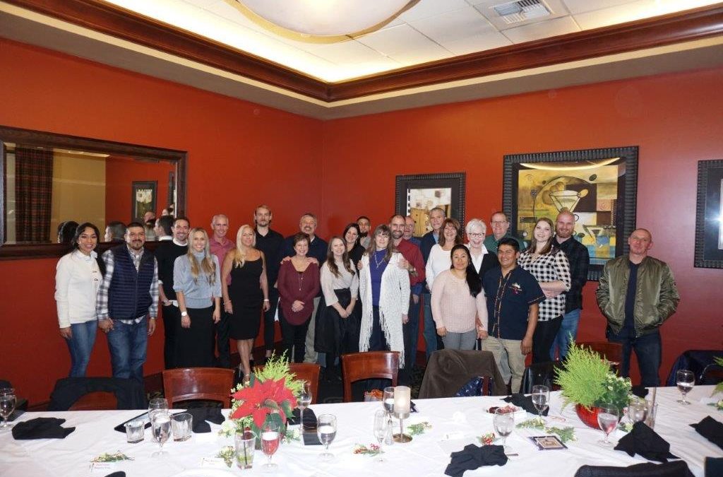 Cornerstone Roofing Company Christmas Party 2018