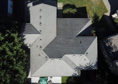 Asphalt Composition Shingle Roof before Roof Replacement in Lynnwood Washington