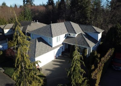 CertainTeed Landmark PRO Max Def Weathered Wood Asphalt Composition Shingle New Roof Replacement in Bothell Washington