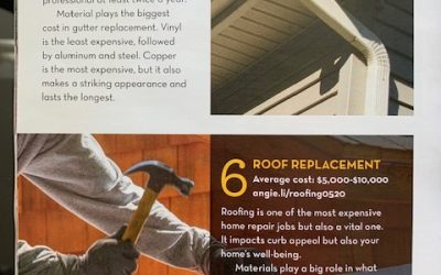 Summer Roof and Gutter Projects